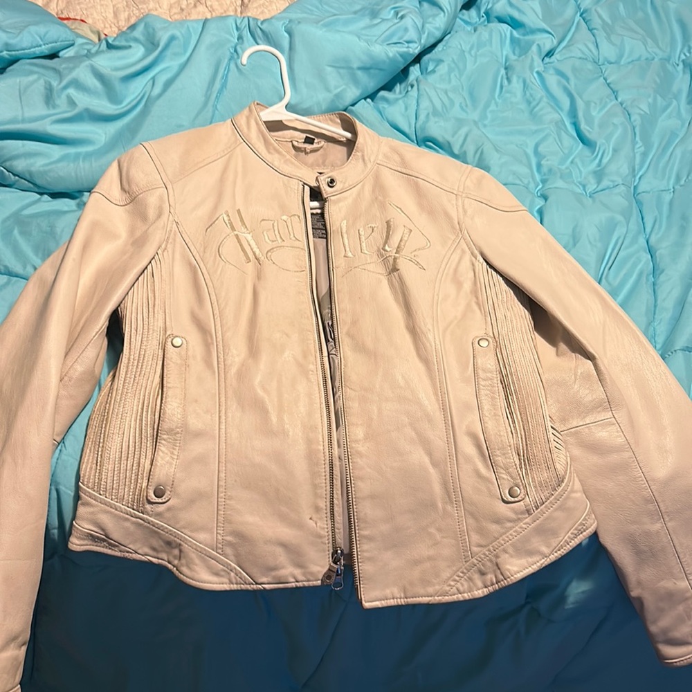 Leather Harley Davidson Jacket